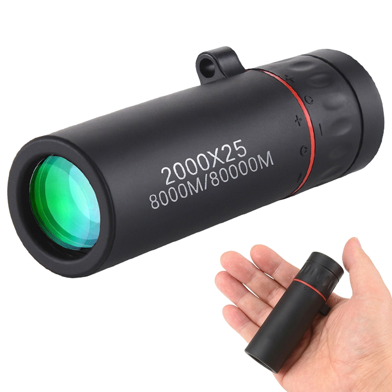 Home Cinema Center - Mini Monocular Telescope High-Power Zoom for