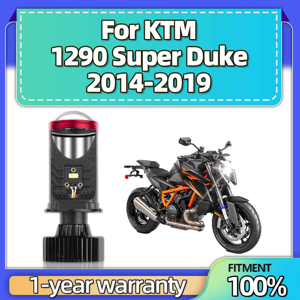 Projector Lamp Replacement - 1X H4 Motorcycle Headlight Bulb 12V
