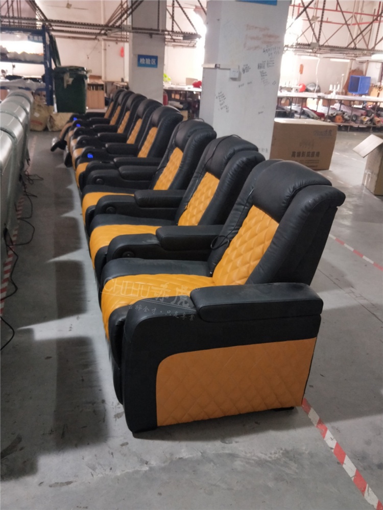 Home Cinema Recliner Chairs - -Hot Sale Genuine Leather Automatic Chair
