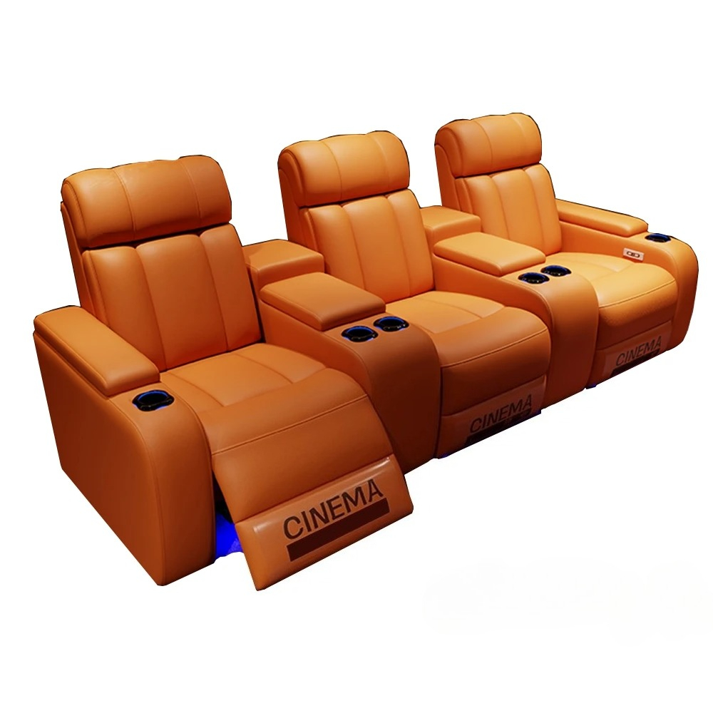 Home Cinema Recliner Chairs - Luxury Electric Recliner Cinema Chairs with