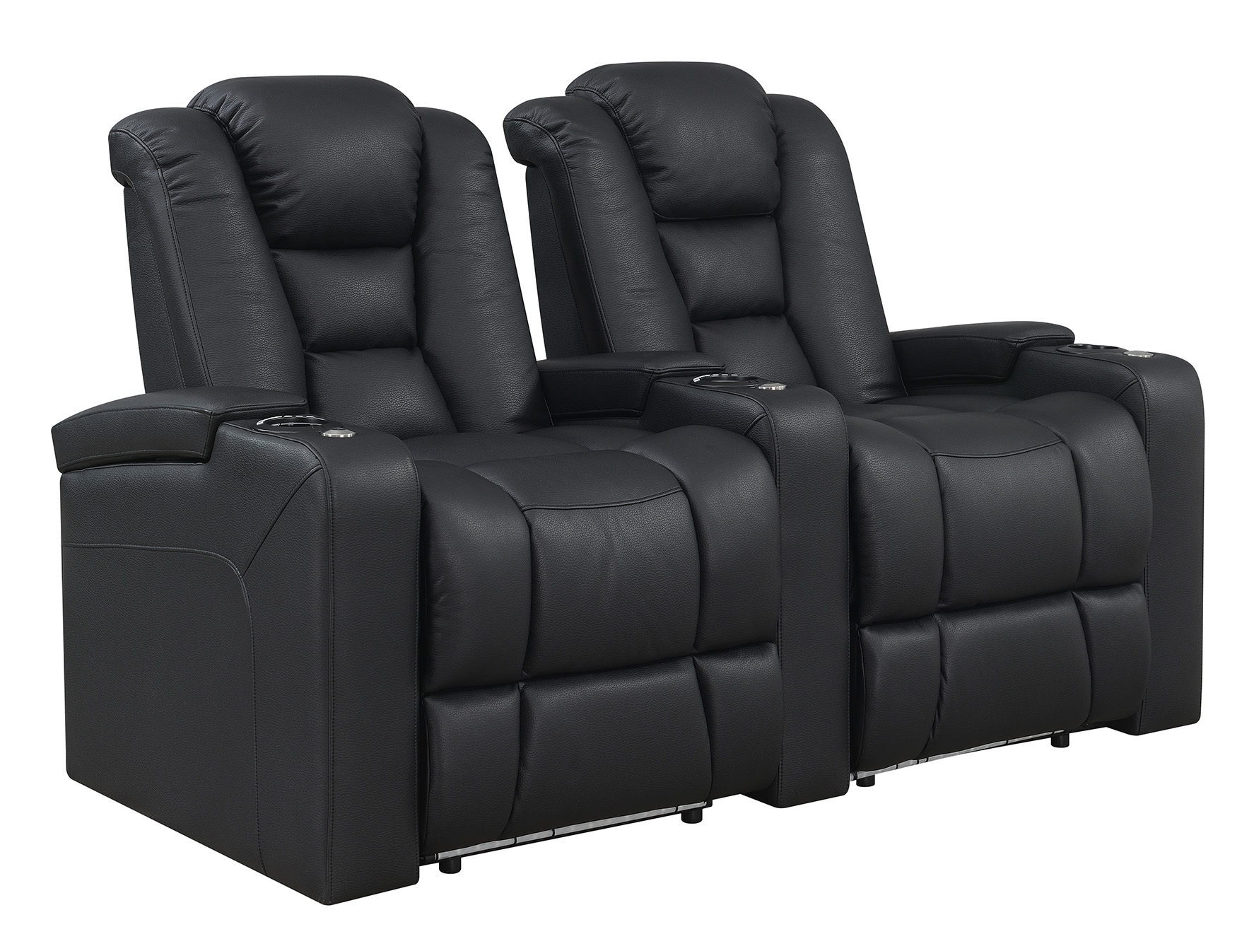 Home Cinema Recliner Chairs - #Luxury Home Theater Seating Genuine Leather