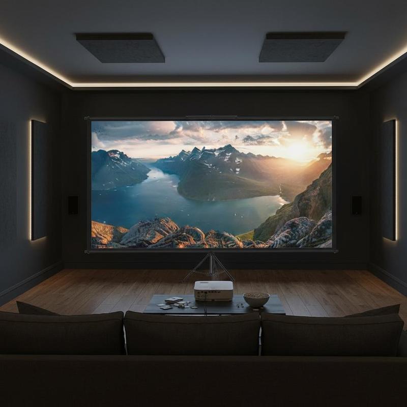 Home Cinema Gaming - Portable Projection Display 110inch 16:9 4K