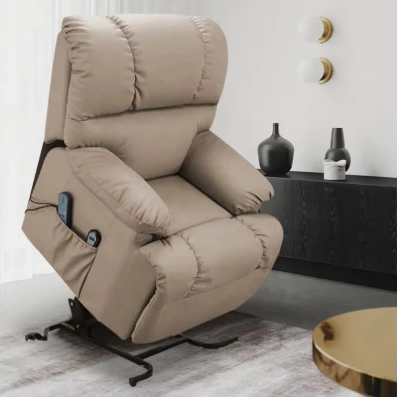 Home Cinema Recliner Chairs - modern metal frame massage electric recliner
