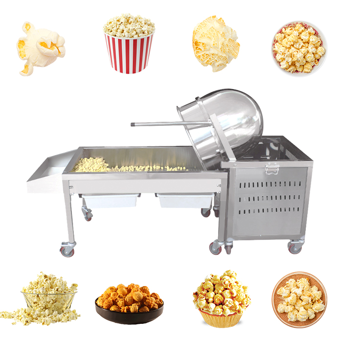 Commercial Fully Automatic Pop - Popcorn Machine Home recension och pris