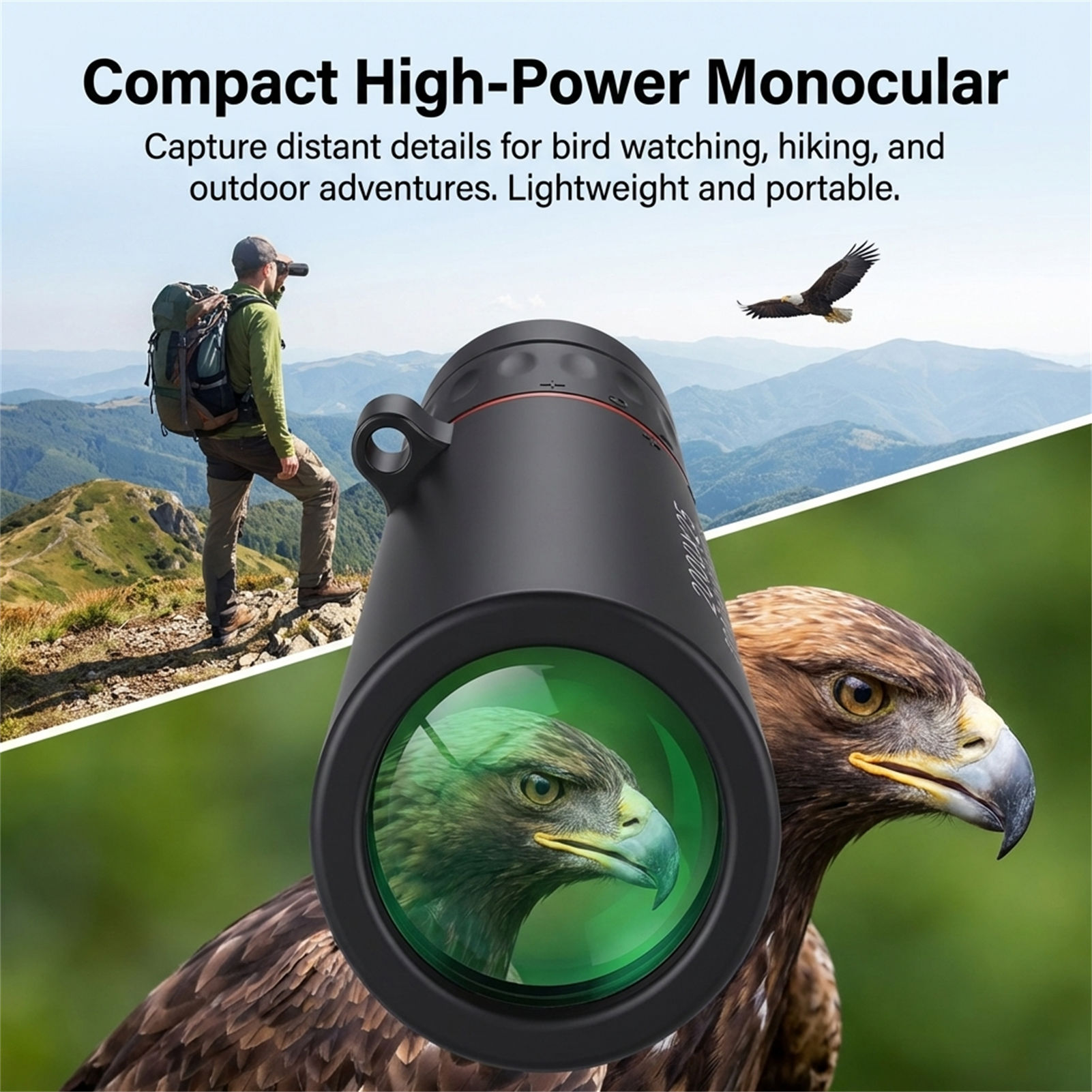 Mini Monocular Telescope High- - Home Cinema Center recension och pris