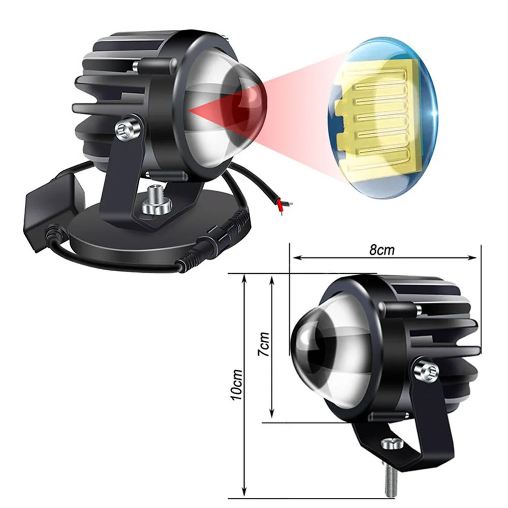 Motorcycle Projector Laser Lig - Projector Lamp Replacement recension och pris