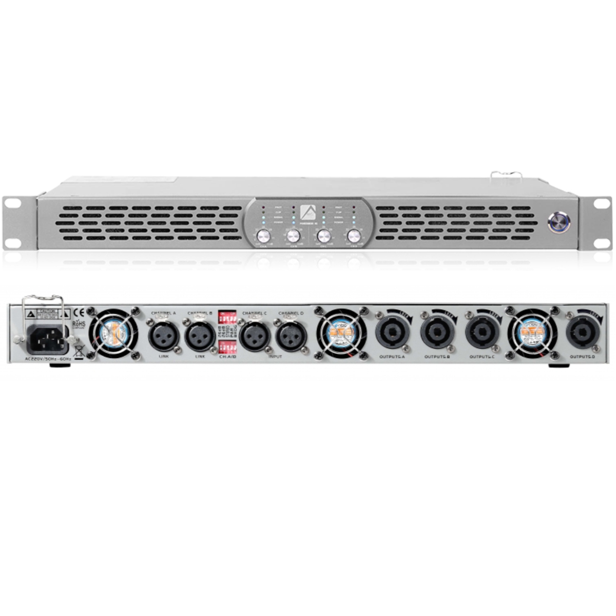 1U Digital Power Amplifier 4Ch - Home Cinema Heos recension och pris
