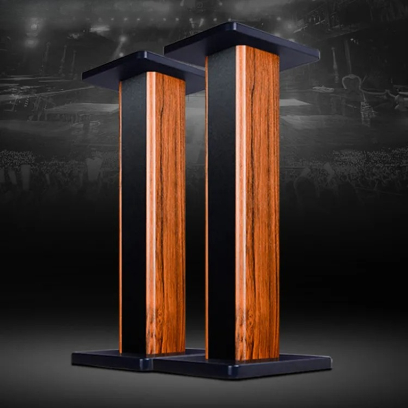 Solid Wood Speaker Stand Floor - Home Cinema Room recension och pris