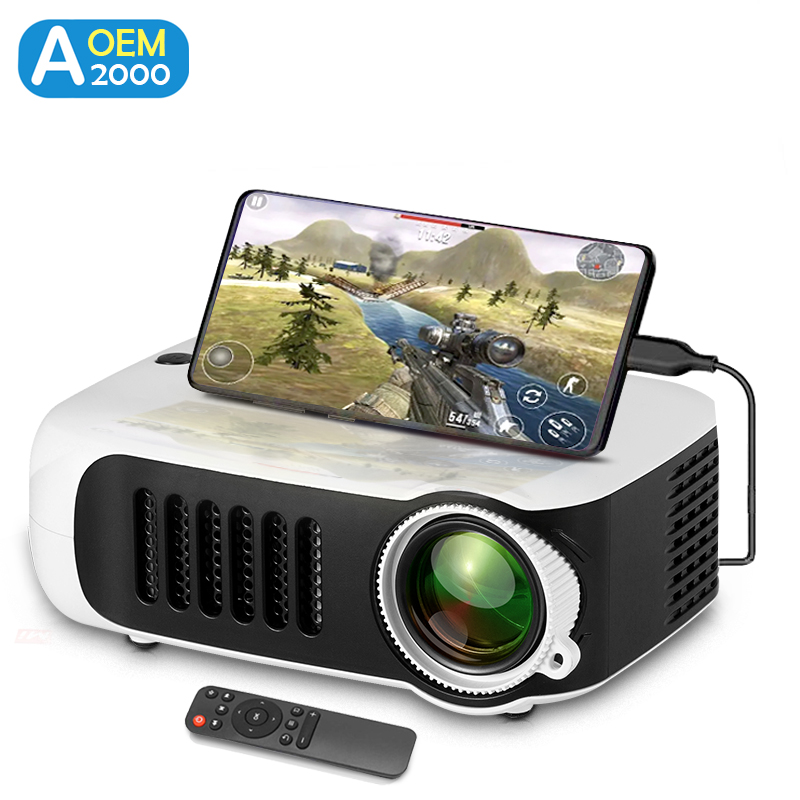 A2000 Mini Projector Portable  - Home Cinema Gaming recension och pris