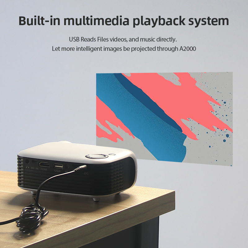A2000 Mini Projector Portable  - Home Cinema Gaming recension och pris
