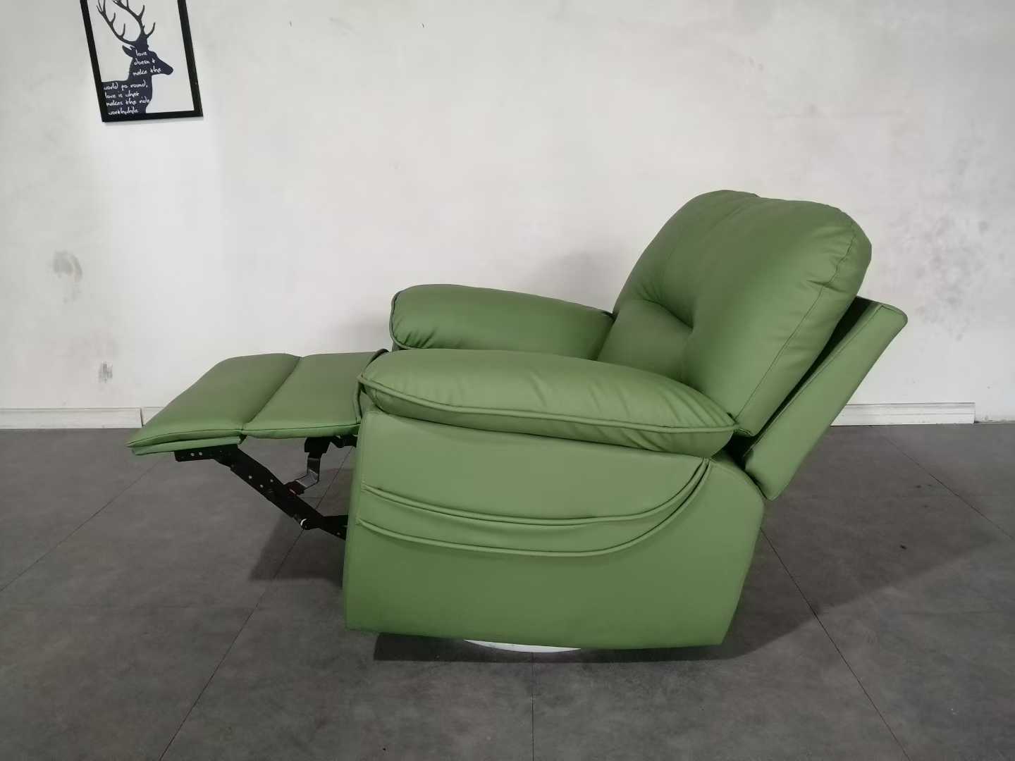 Synthetic Leather Metal Frame  - Home Cinema Recliner Chairs recension och pris