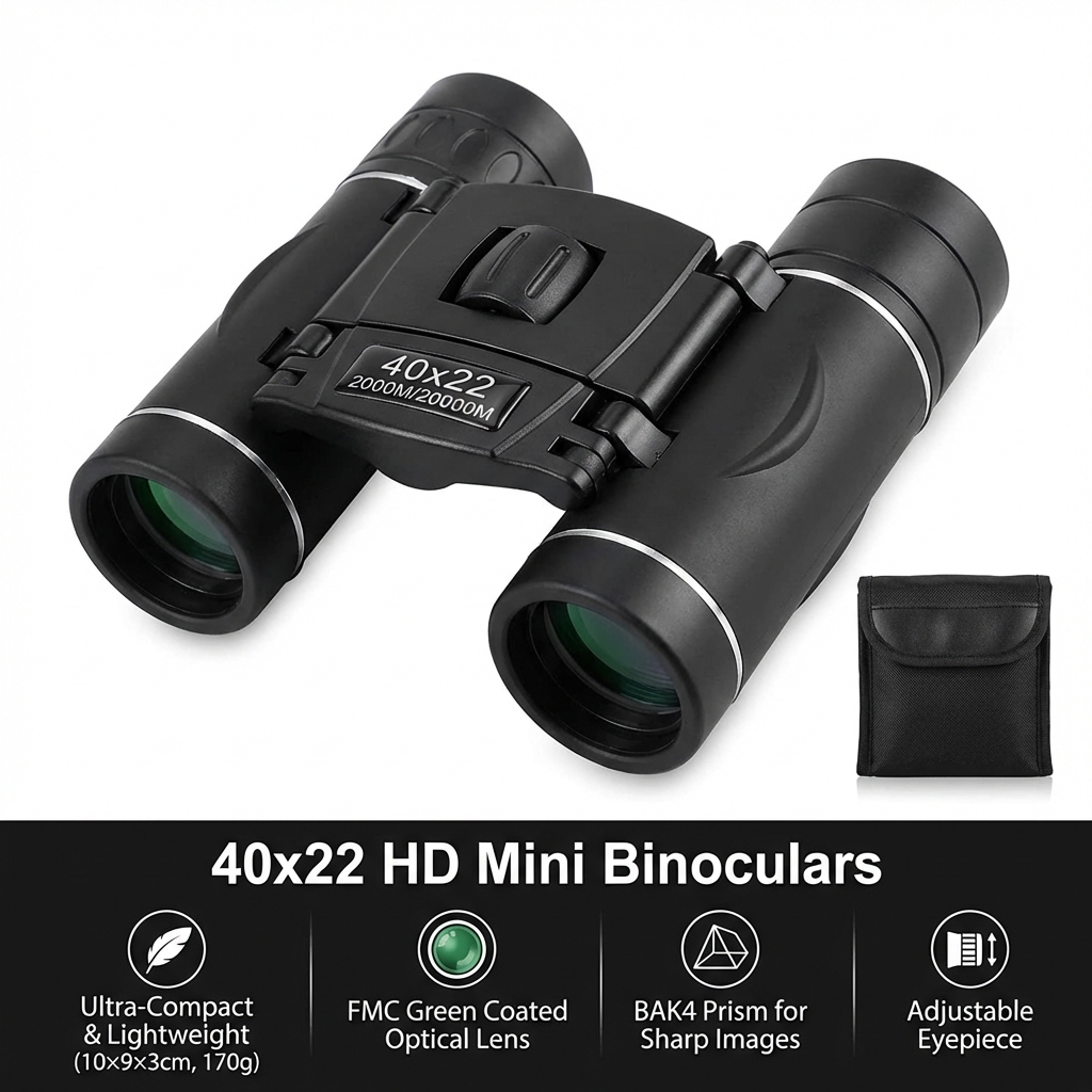 40x22 HD Binoculars BAK4 FMC F - Home Cinema Center recension och pris