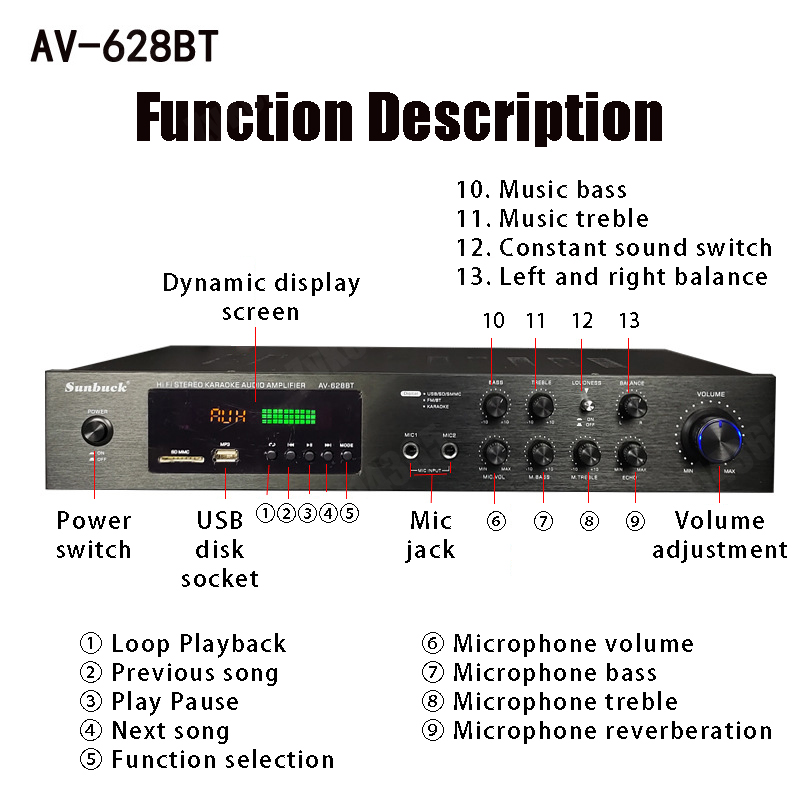 110/220V 2000W Bluetooth Power - Home Cinema Heos recension och pris
