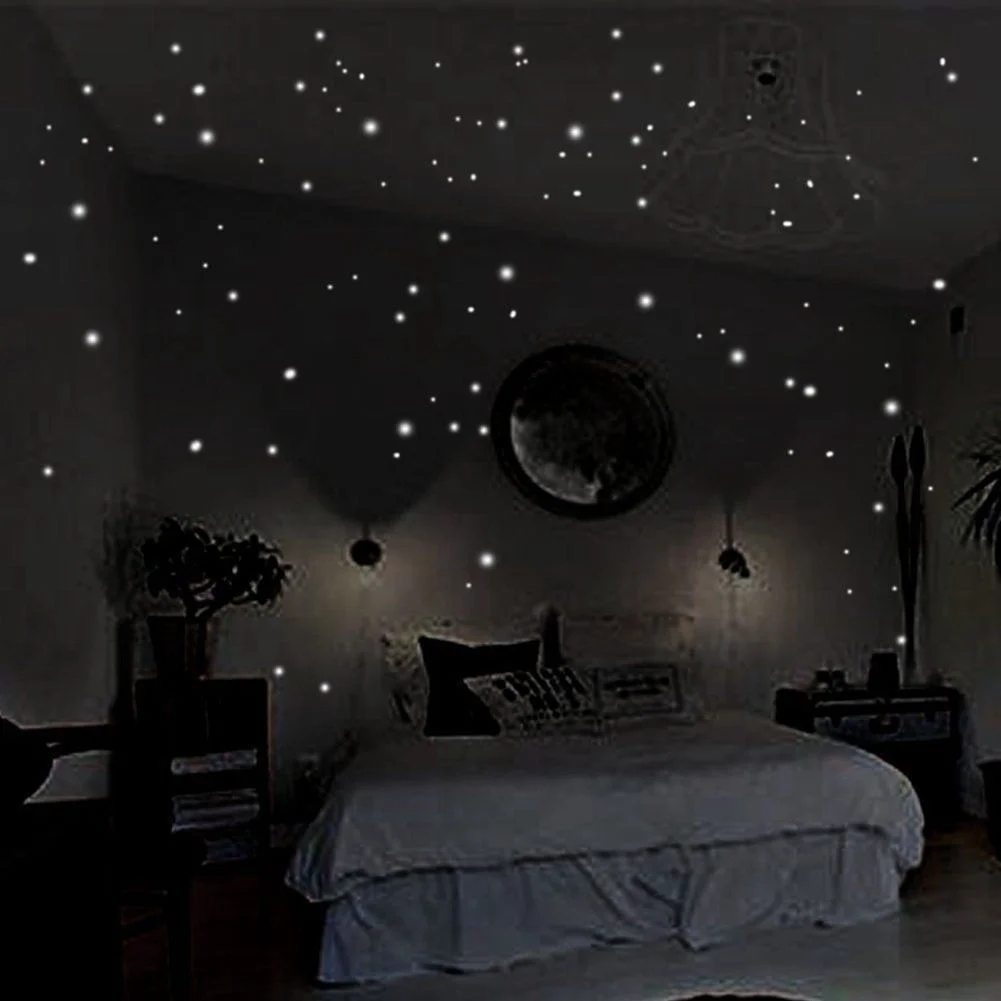 407 Pcs Wall Stickers Wall Dec - Home Cinema Room recension och pris