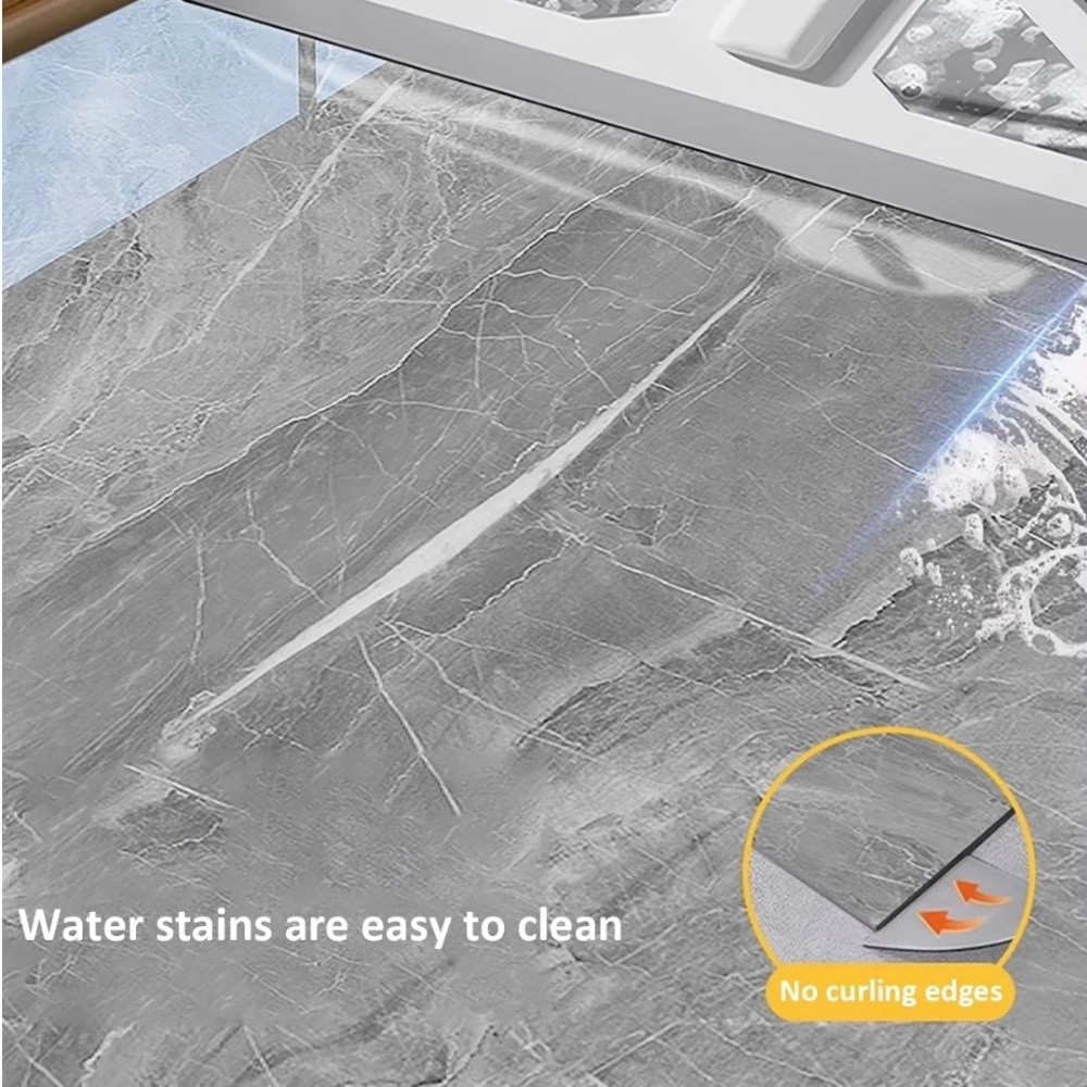 Imitation Marble Floor Tiles N - Home Cinema Room recension och pris