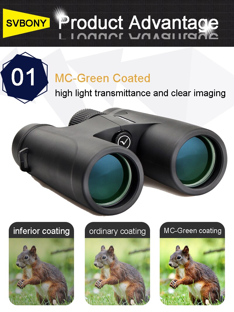 Svbony F9333A/F9333B Binocular - Home Cinema Center recension och pris