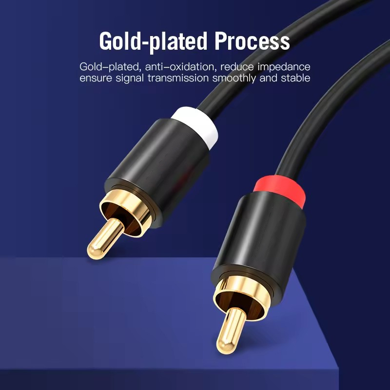 HIFI Stereo RCA Cable 2RCA to  - Home Cinema Heos recension och pris
