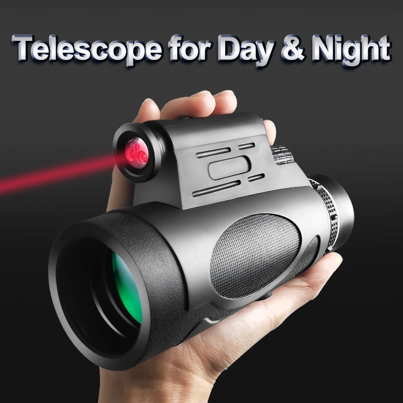 12x50 HD Monoculars with LED L - Home Cinema Center recension och pris
