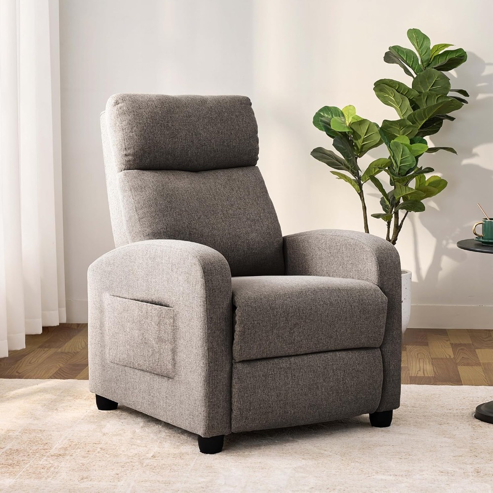 Modern Manual Push Back Reclin - Home Cinema Recliner Chairs recension och pris