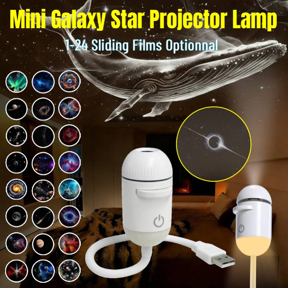 Galaxy Starry Sky Night Light  - Projector Lamp Replacement recension och pris