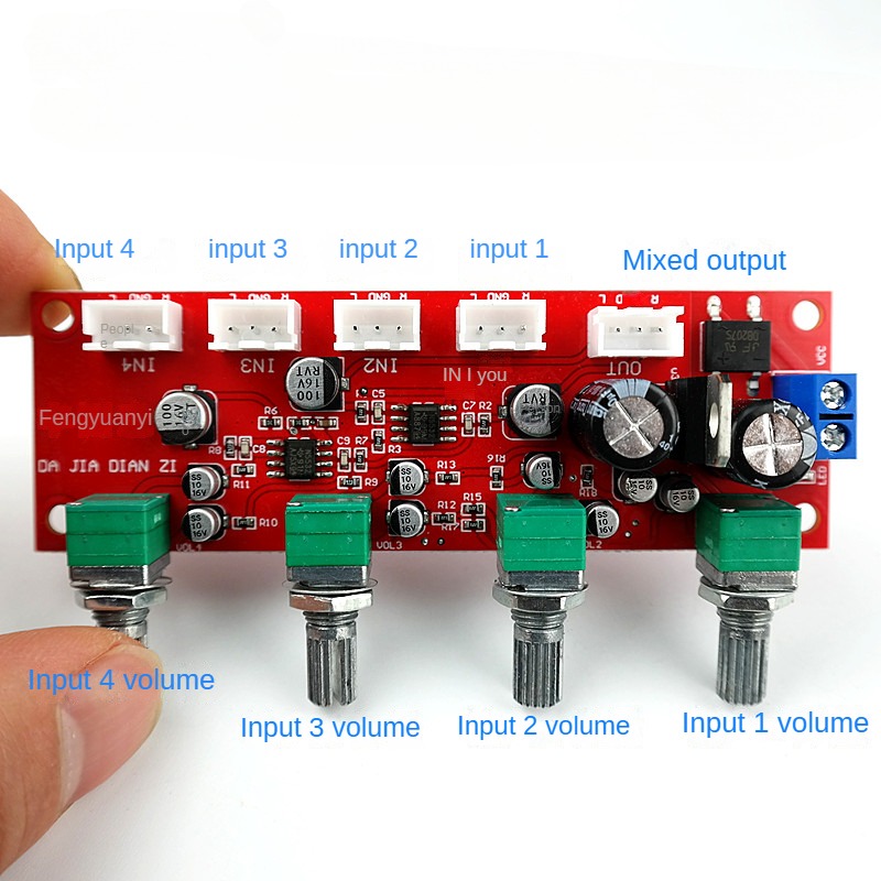 SOTAMIA NE5532 4 Way Input Mix - Home Cinema Heos recension och pris