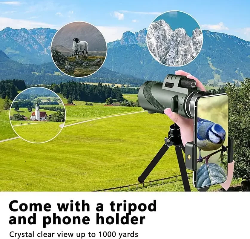 80x100 HD Monocular for Smartp - Home Cinema Center recension och pris