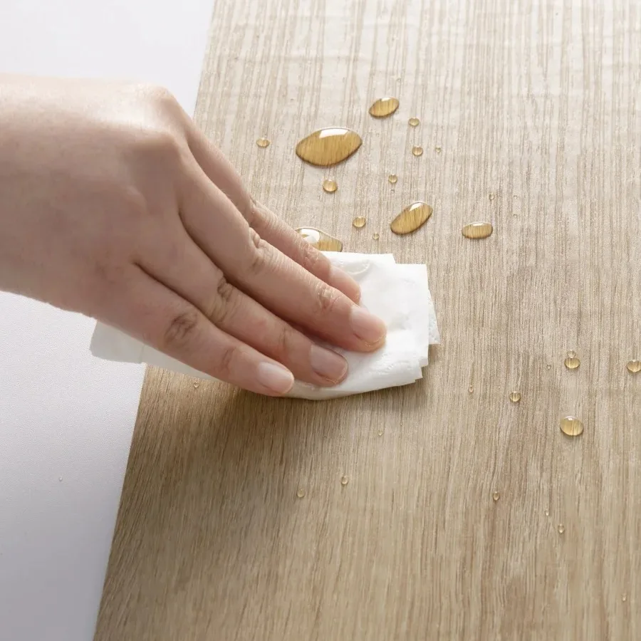 3D Self-adhesive Wood Grain Wa - Home Cinema Room recension och pris