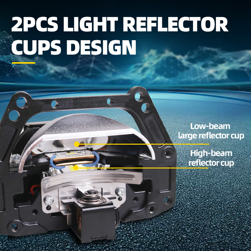 SANVI Car LK8 Bi LED Projector - Projector Lamp Replacement recension och pris