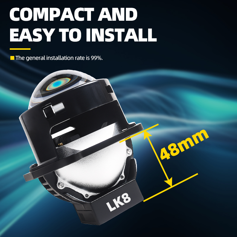 SANVI Car LK8 Bi LED Projector - Projector Lamp Replacement recension och pris